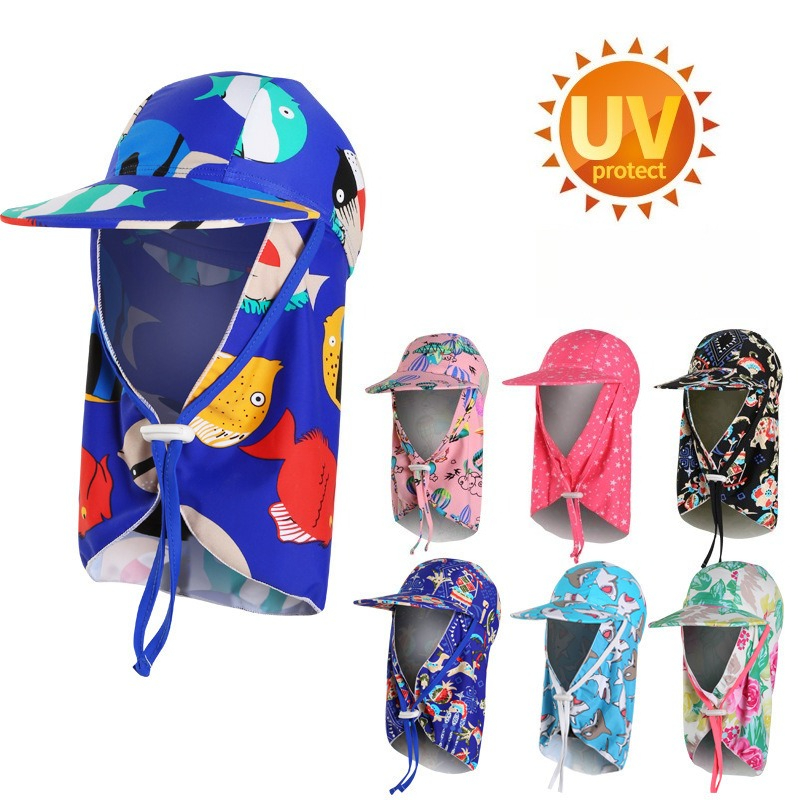 Sun Hat Wide Brim - Zonbescherming voor kinderen Zwemhoed Brede rand