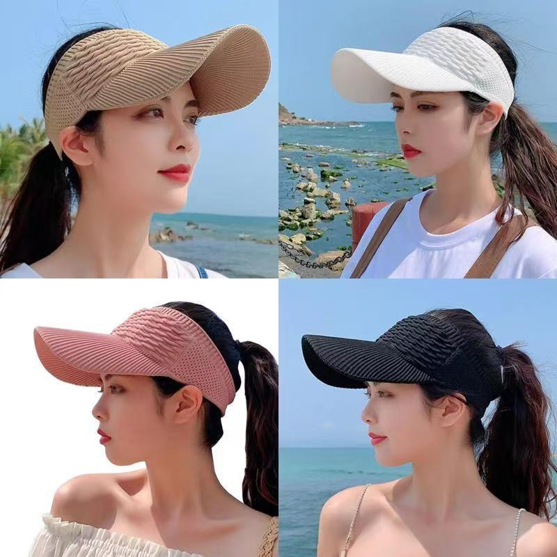 Visor Sun Hat - 1 stks Vrouwen Anti-UV Zonnehoeden Ademend