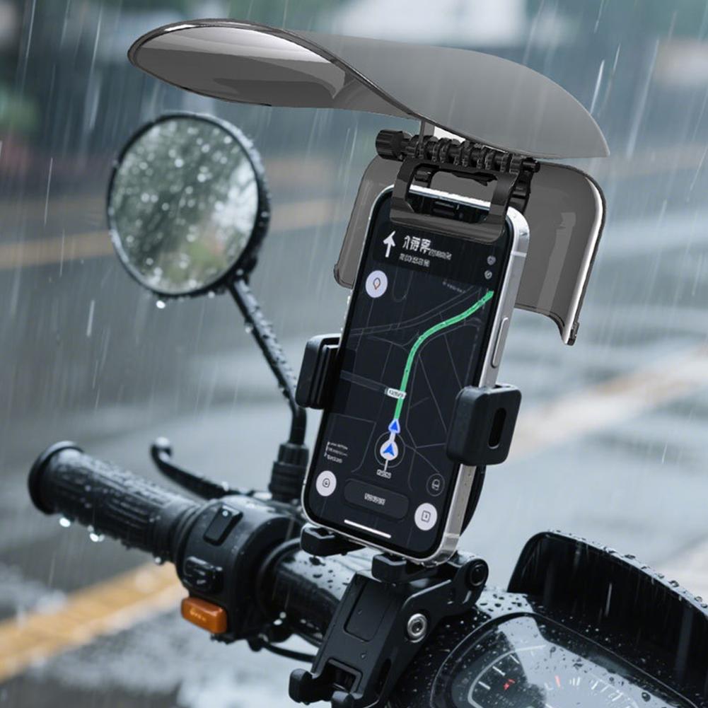 Visor Sun Hat - Zonnehoed Stijl Telefoonhouder Zonnescherm Regendicht Universele