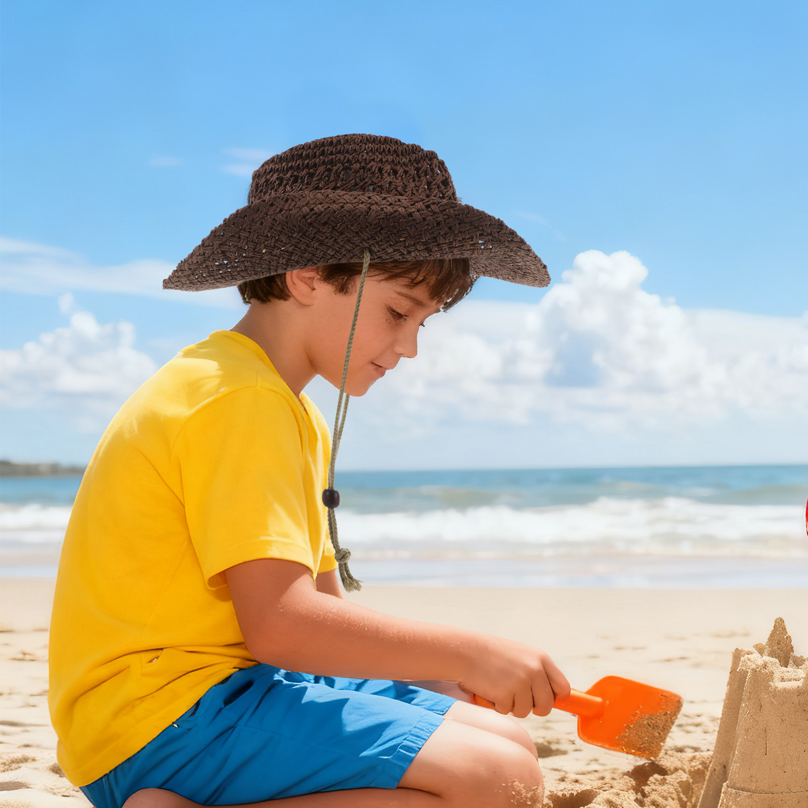 Kinderen Strooien Cowboyhoed W - Sun Hat Wide Brim recensie en prijs