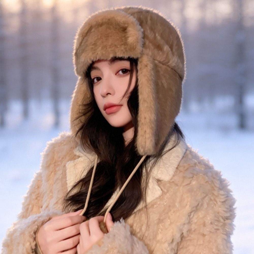 Warme polyester oorklepmuts, w - Winter Trapper Hat recensie en prijs