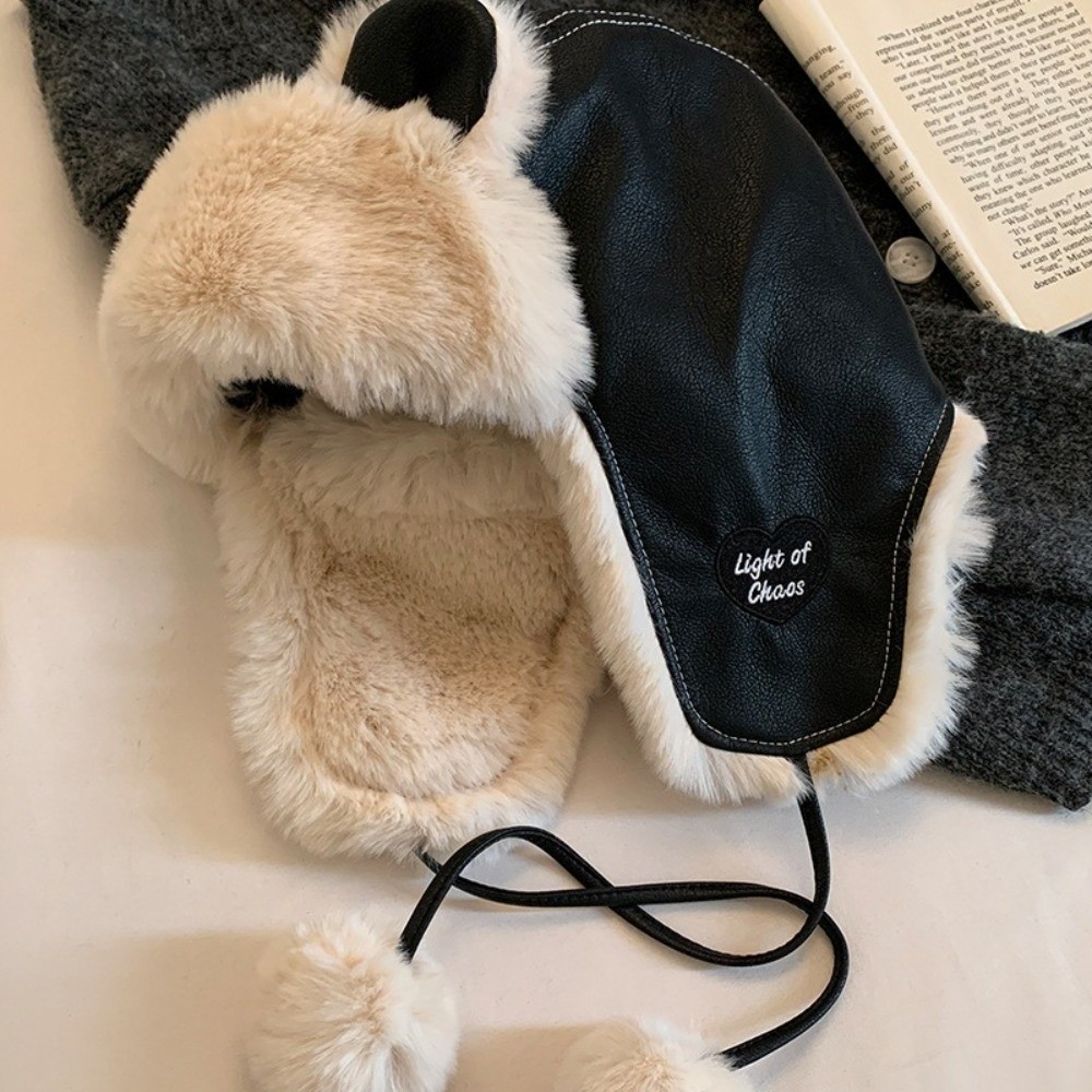Klassieke nep-leren berenoren  - Winter Trapper Hat recensie en prijs