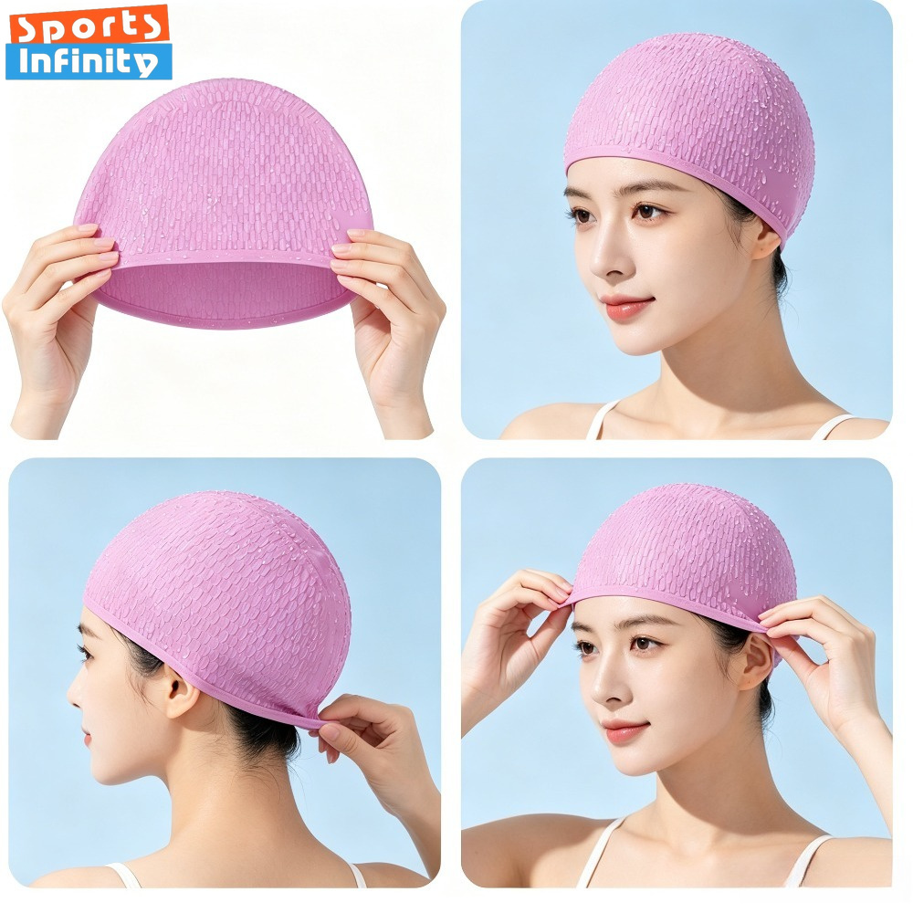 Volwassen siliconen zwemkap vo - Swim Hat Silicone recensie en prijs