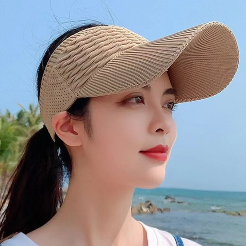 1 stks Vrouwen Anti-UV Zonneho - Visor Sun Hat recensie en prijs
